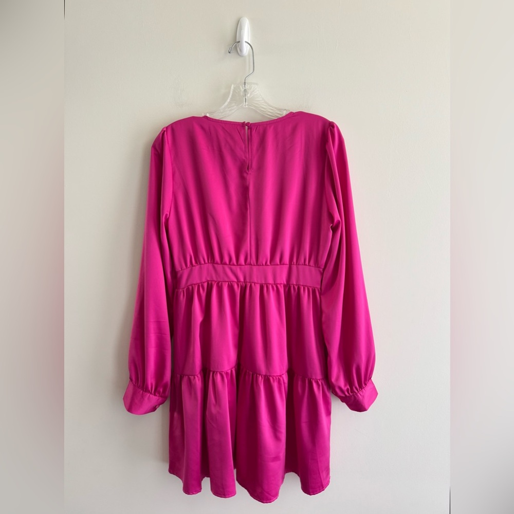 SHEIN Hot Pink Dress - Picture 2 of 7